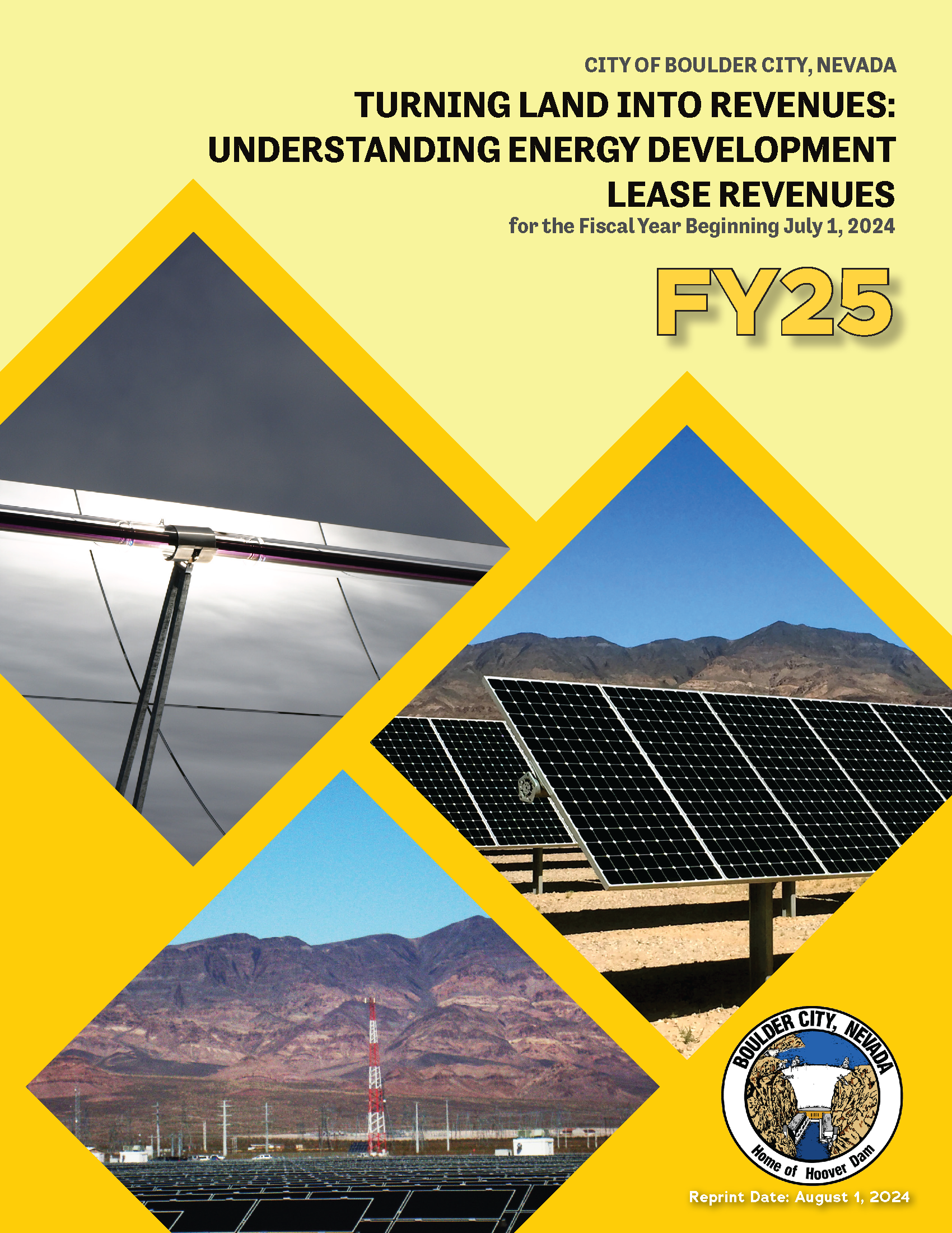 Energy Revenues Brochure - FY25 cover