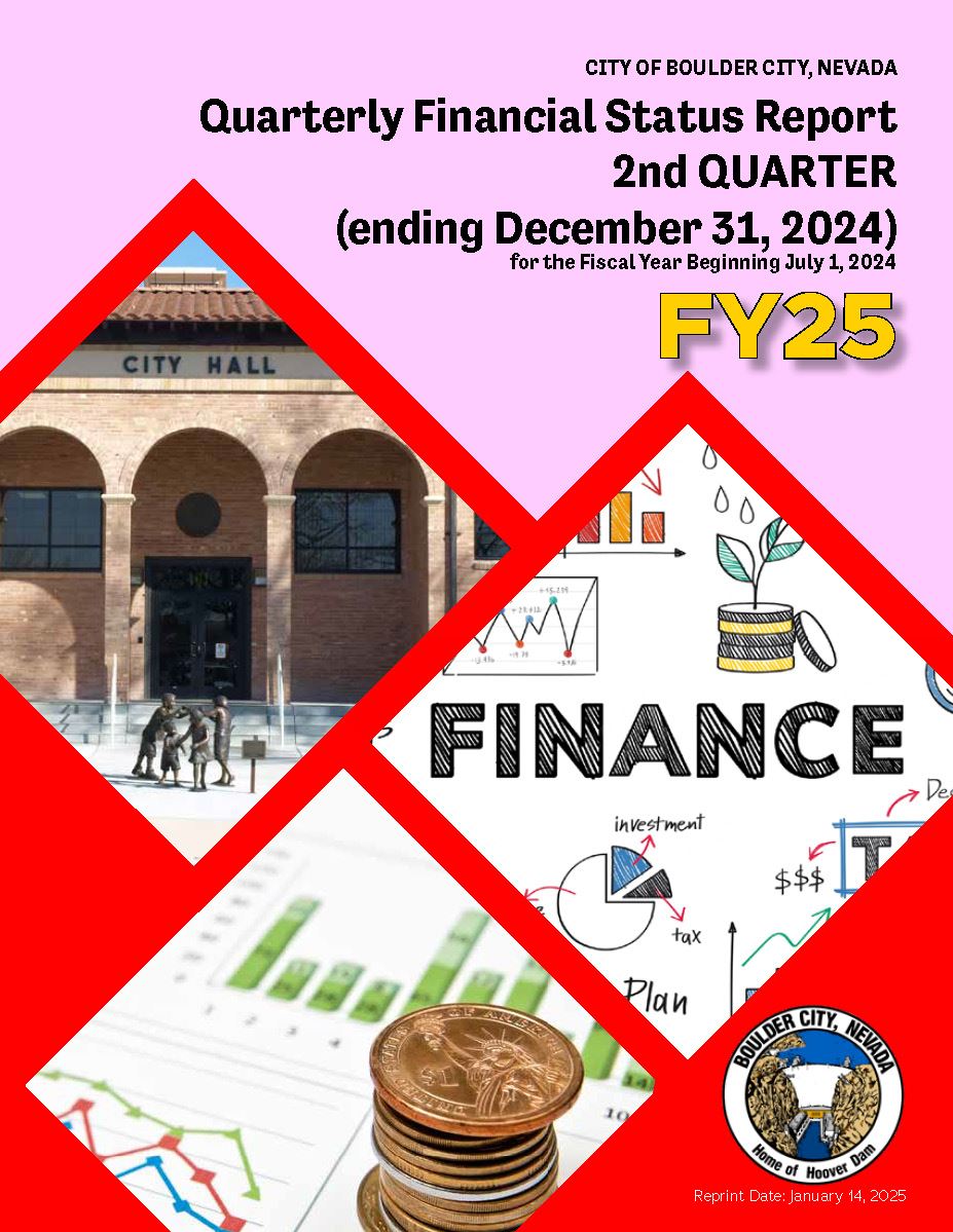 FY25 2nd  Qtr Financial Health Report - cover